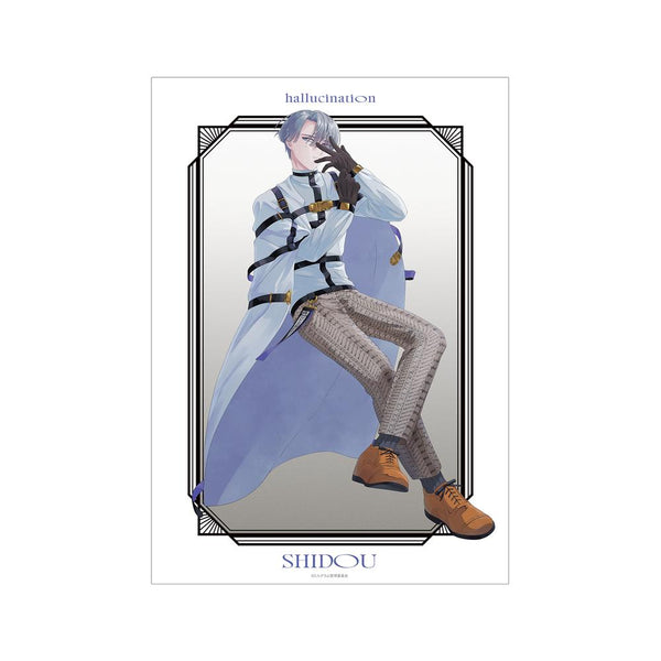 『MILGRAM -ミルグラム-』描き下ろし シドウ LIVE EVENT「hallucination」ver. A3マット加工ポスター【202510再販】